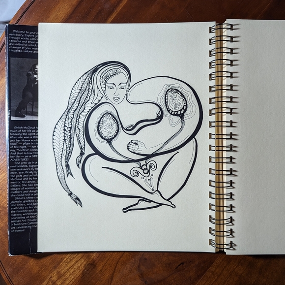 Color of Woman Coloring Book and Journal - Picture 4 of 8